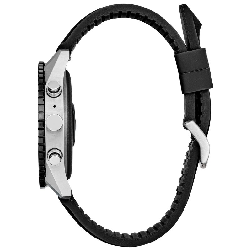 Citizen CZ Smart PQ2 44MM Black Silicone Sport Smartwatch -
