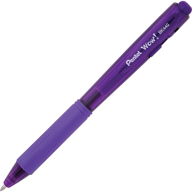 Pentel Products - Pentel - WOW! Ballpoint Retractable Pen, Assorted