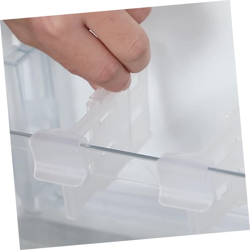 iplusmile 12Pcs Fridge Clip Partition for Refrigerator Side Door Divider