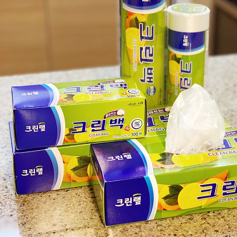 Clean Wrap Removable Clean Bag 100 Sheets (Large) 30x45 /