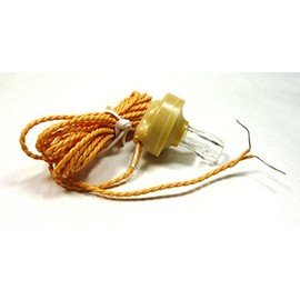 Philmore Crystal Radio Earphone to Stripped and Tinned Bare Wire, 7-Ft Cord, High Impedance 748