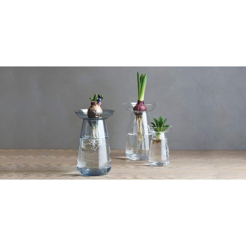 KINTO (キントー) アクアカルチャーベース 120mm グレー フラワーベース 20846