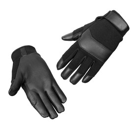 ADIX Sports - Gardening Working Gloves, Garden Thorn Proof, Flexible, Heavy Duty Leather, Mechanic Utility Dexterity, Breathable Construction Gloves (BLACK, M)