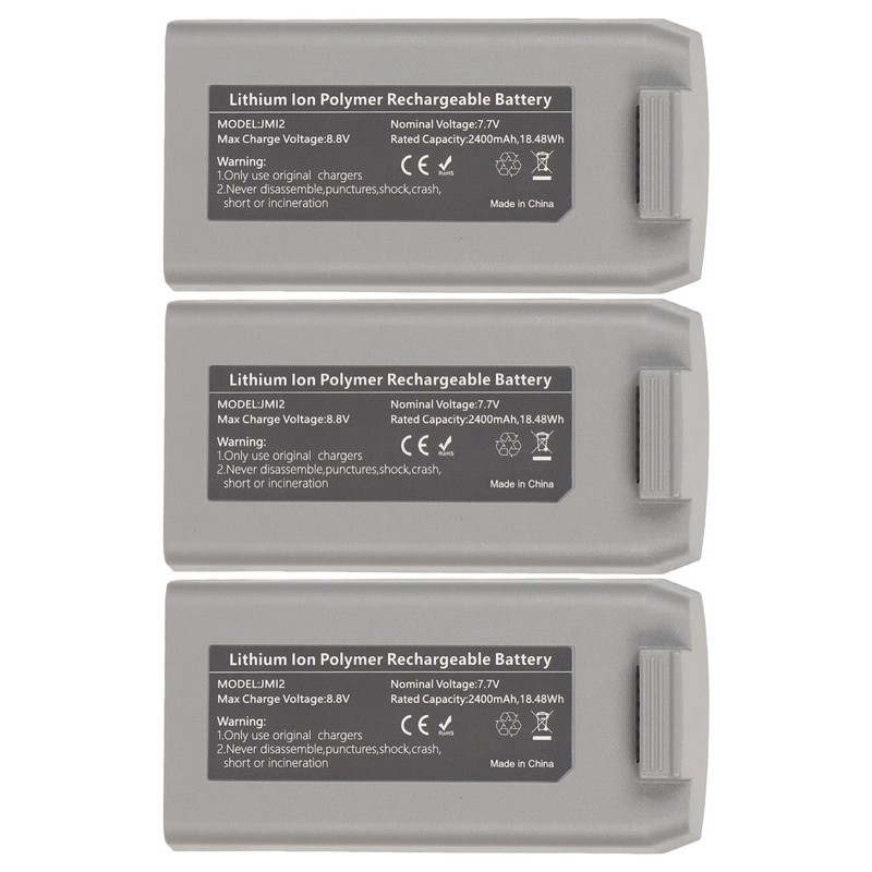 3pcs RC Drone Battery 7.7V 2400mAh Remote Control UAV Backup