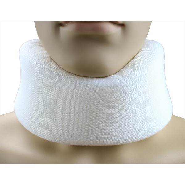 ObboMed® MB-4803N 2.5 Inch Cozy& Soft Foam Cervical Collar- Relief Neck Rest Support Brace- Wraps Aligns & Stabilizes Vertebrae (XL: 21 x 2.5 x 1 inches)