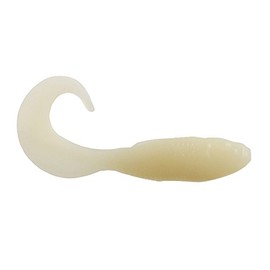 Berkley Gulp! Alive! Swimming Mullet Saltwater Fishing Soft Bait, Glow, 4in - Half Pint 4x7