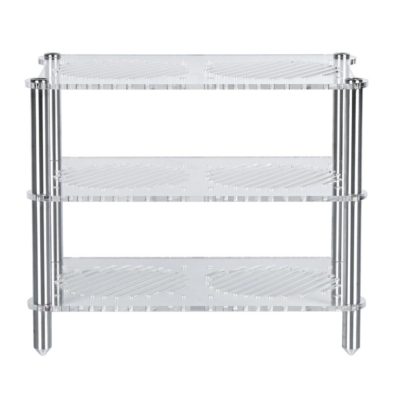 Fosi Audio Acrylic Amplifier Rack for Cooling Fan, Sturdy Audio