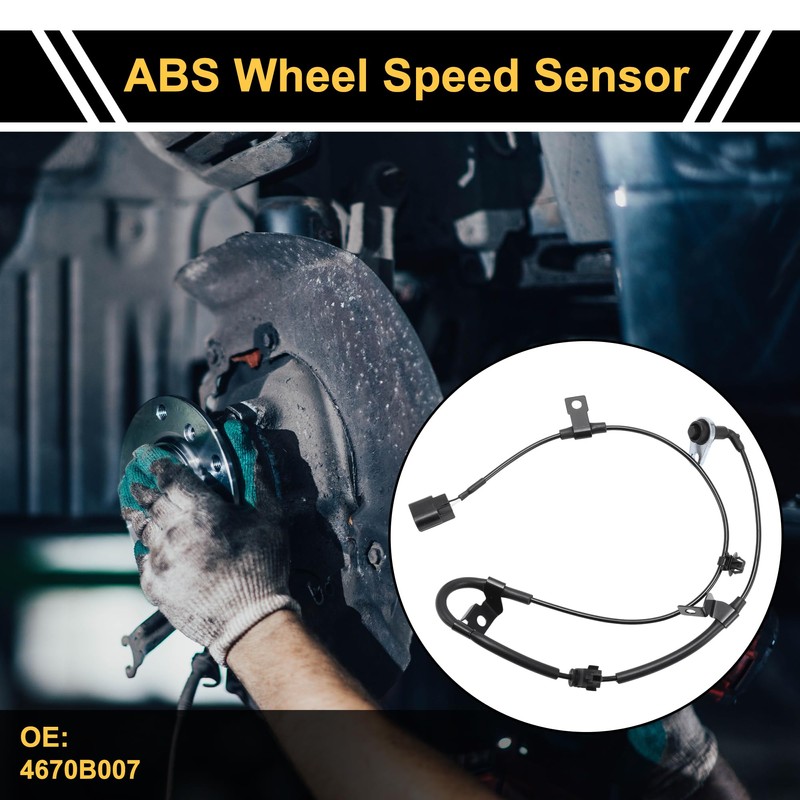 REPAIROCK ABS Raddrehzahlsensor ABS Sensor Anti-Blockier-System Sensor Nr. 4670B007 für