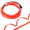 X AUTOHAUX 1 Meter/3ft Car Interior USB EL Wire String