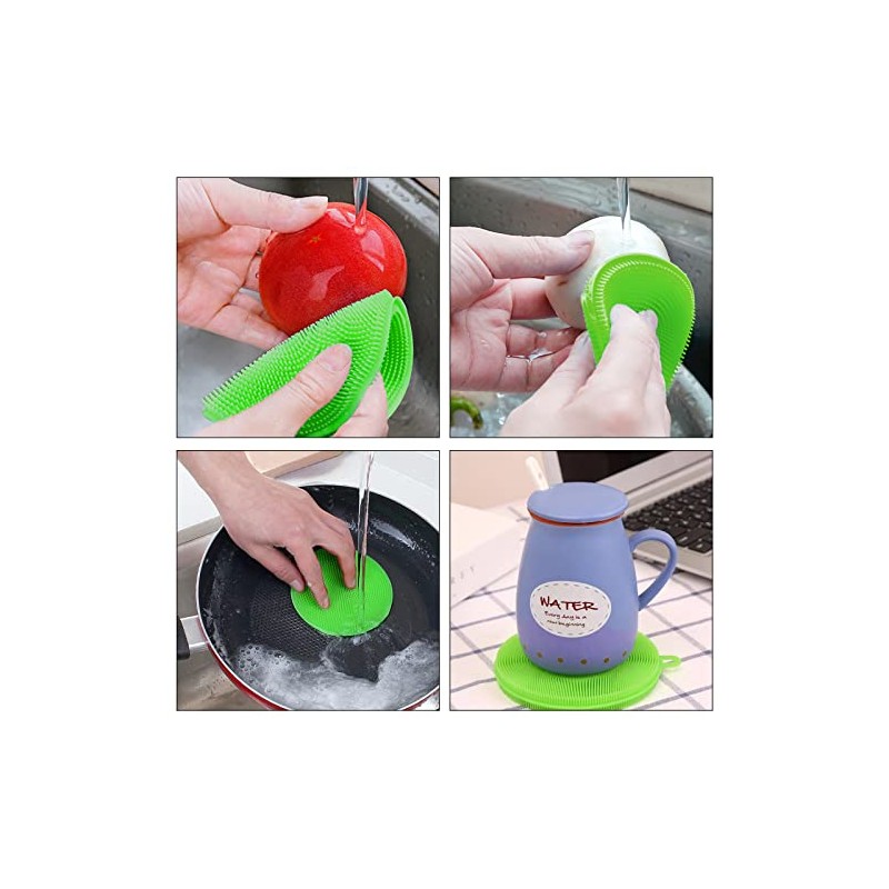 Openfly Flexible Vegetable Brush Fruit and Vegetable Brushes, Vegetable/Fruit Peeler