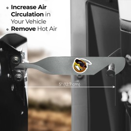 Keep Smiling Polaris UTV Door Latches Opens Door 5" for Increased Air Circulation SILVER