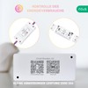 ZigBee Switch Nous L6Z - Alexa Light Switch Flush-Mounted Tuya