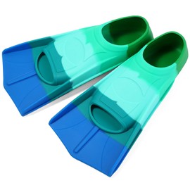 Azuunye Kids Swim Fins,Kids Flippers Youth Swimming Fins for Lap Swimming Training for Children Girls Boys XS