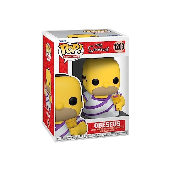 Funko POP! Animation: Simpsons - Obeseus Homer Simpson - the Simpsons - Collectable Vinyl Figure - Gift Idea - Official Merchandise - Toys for Kids & Adults - TV Fans - Model Figure for Collectors