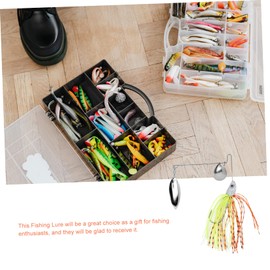 Sosoport 15pcs Metal Fishing Baits Lures for Sea Fishing Lightweight and Bite Resistant for Lakes Rivers and Streams for Enthusiasts