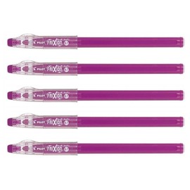 Pilot Frixion Rollerball Pens 07 Raspberry Pack of 5