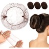 100pzs Red para Cabello, Red de Pelo Tejida,Gorros Malla cofias