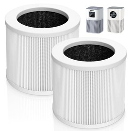 2 Pack A1 Filter Compatible with VEWIOR Air Purifier HQSC-50, HQKJ-80, A1, AMEIFU AP01W, KOIOS HQKJ-50 Tailulu PUR0003, Efficient Filter for VEWIOR A1 Air Purifier