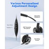 Phone Headset with Microphone 2.5mm Jack, Ultralight Telephone Headset with