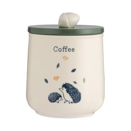 Price & Kensington Woodland Collection Ceramic Storage Container and Lid with Silicone Seal | (Coffee)