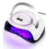 UV LED Lampe für Nägel, 288W Nageltrockner Professionelle Schnell Trocknen