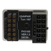 ATX 16Pin Male to 16pin Female 180 Degree Angled Adapter