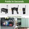 HOOPLE Collapsible Wagon Cart 220 lbs Heavy Duty Foldable Utility