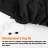 iCOVER Outboard Motor Covers, Trailerable Full Boat Engine Cover Waterproof