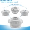 Pool Jet Nozzles, 3/4" Directional Flow Eyeball Inlet Jet Fitting