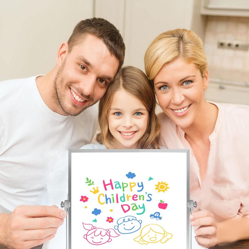 OWill Dry Erase Whiteboard, 25 X 25 cm Small Whiteboard