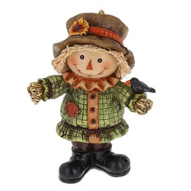 Shudehill Giftware Harvest Scarecrow Ornament Happy Figure
