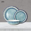 AELS Melamine Dinnerware Set of 12 Pcs Dinner Dishes Set