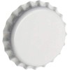 North Mountain Supply Beer Bottle Crown Caps - White - Oxygen Barrier - 250 Count