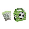 20 x Boys Football Food Boxes - Picnic Meal Bag