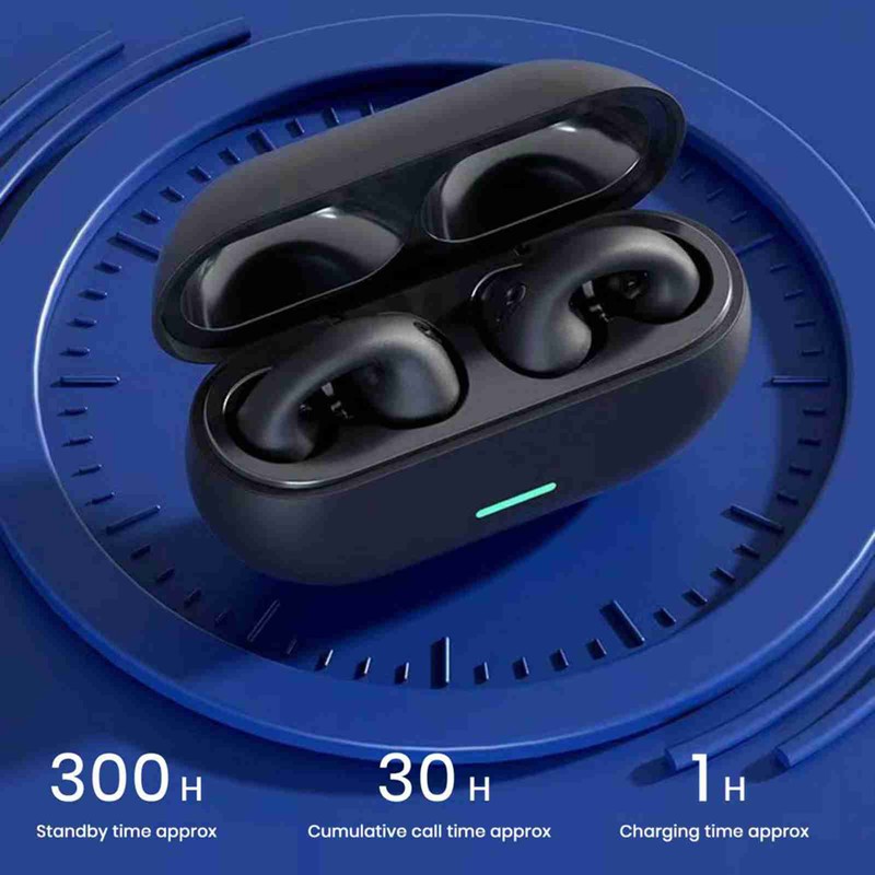 Bluetooth Earphones Smart Touch Control Ergonomic Wireless Cilp Ear Bone