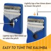 17 Key Kalimba Thumb Piano - Portable Finger Piano with