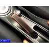 BRIGHTZ Notebook E12 Side Brake Steering Wheel Cover, Red Stitching,