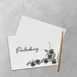 50 DIN A5 Single Cards Paper Sheets with Linen Structure - Bright White - 240 g/m² - 14.8 x 21 cm - Craft Sheet Clay Paper Photo Card Craft Paper Coloured Card