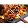 New Star Foodservice | Commercial Grade BBQ Fork, Wood Handle