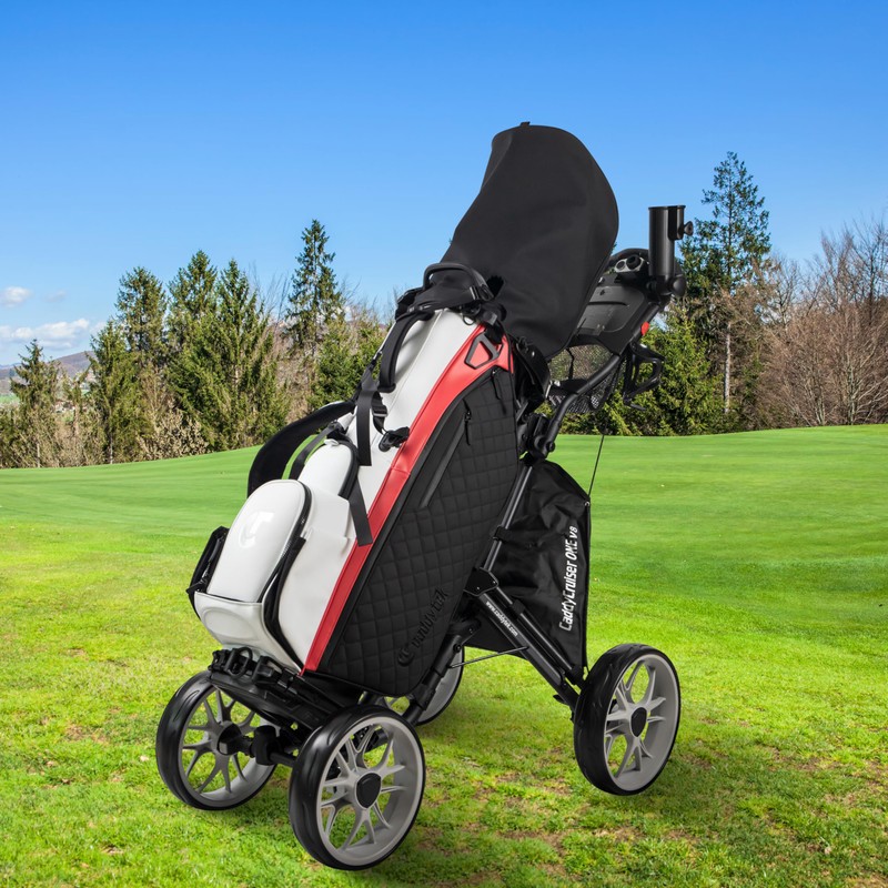 Caddytek CaddyCruiser ONE V8 4 Wheel Golf Push Cart -