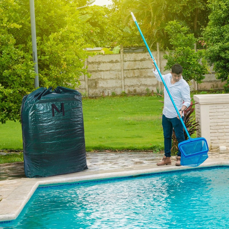 Hushee Above Ground Pool Storage Container Pool Cover Storage Bag