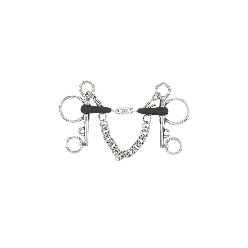 Shires Equikind Plus Pelham Peanut Link Bit 5 1/2 inch