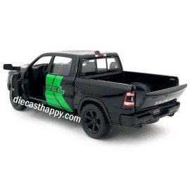 Kinsmart 2019 Dodge Ram 1500 Livery Edition Pick Up Truck 1:46 Scale Diecast Model Black