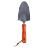 1x Red Heavy Duty Wooden Handle Hand Trowel - Small