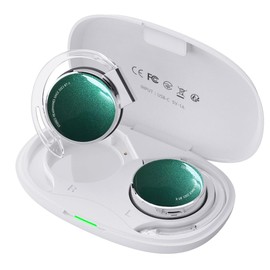 BEVCEFCC Wireless Earphones with EarHooks Bluetooth 5.3 On Ear Headphones with 4 Microphones Clip on Headphones Over Ear Wireless with ENC Open Ear Headphones for Home/Office