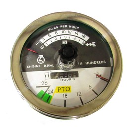 RAParts 67679C2 One New Tachometer Gauge Fits International Harvester Models 1066 766 1086 1466 1486 886 986 786