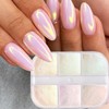 GZSYY White Pearl Chrome Nail Powder Pearl Chrome Nail Powder
