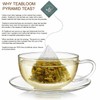 Teabloom Organic Lemon Mint Chamomile Pyramid Tea Presentation Box, 12