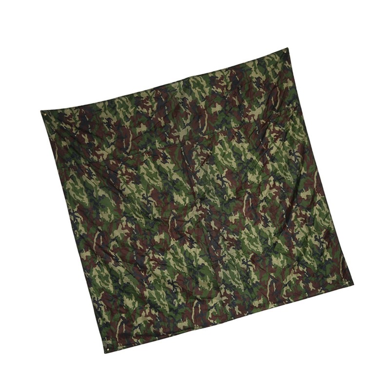 Camouflage Outdoor Portable Lightweight Rainproof Mat RainTent Tarp Shelter (3*2.9m)