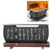 Pwshymi Japanese BBQ Grill, Portable Food Charcoal Stove BBQ Plate